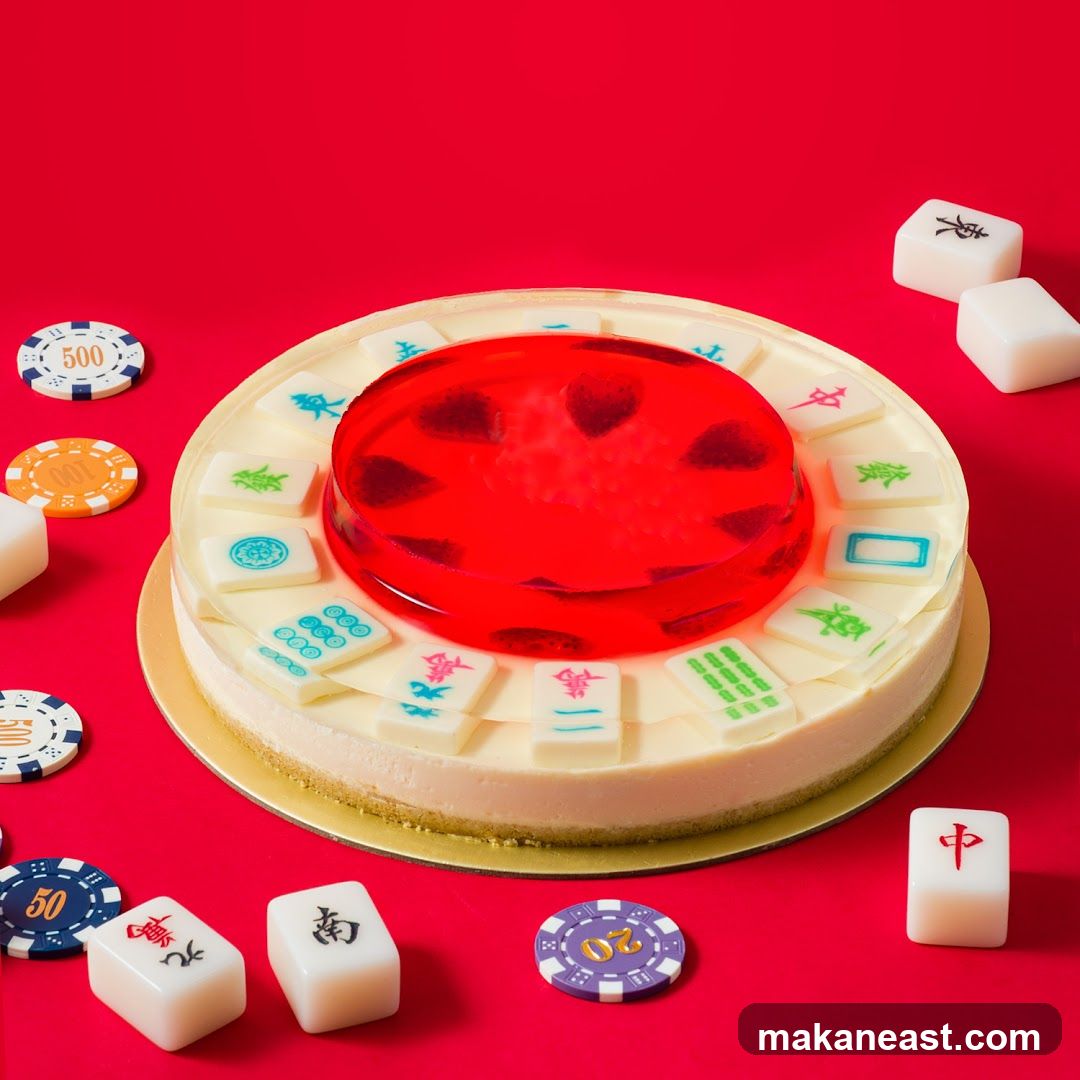 Mahjong Themed Cake