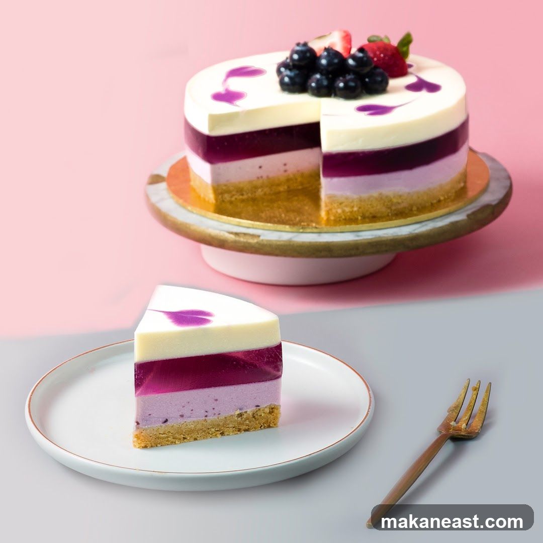 Layered Berry Cake