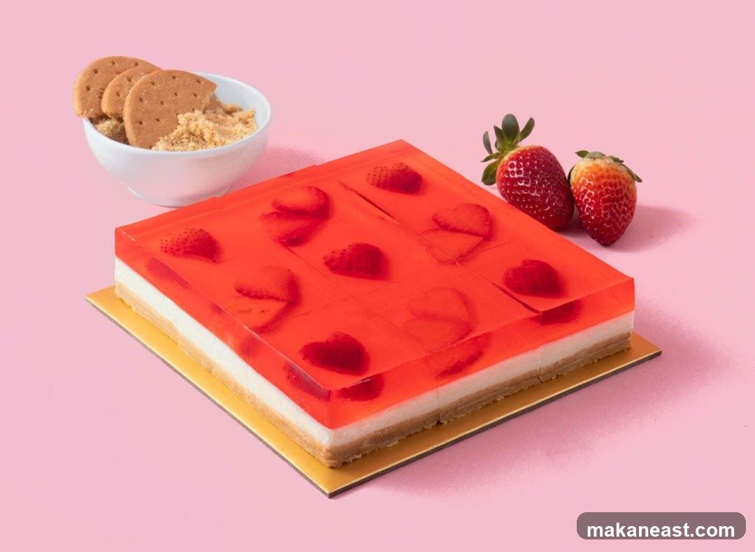Strawberry Jelly Cake