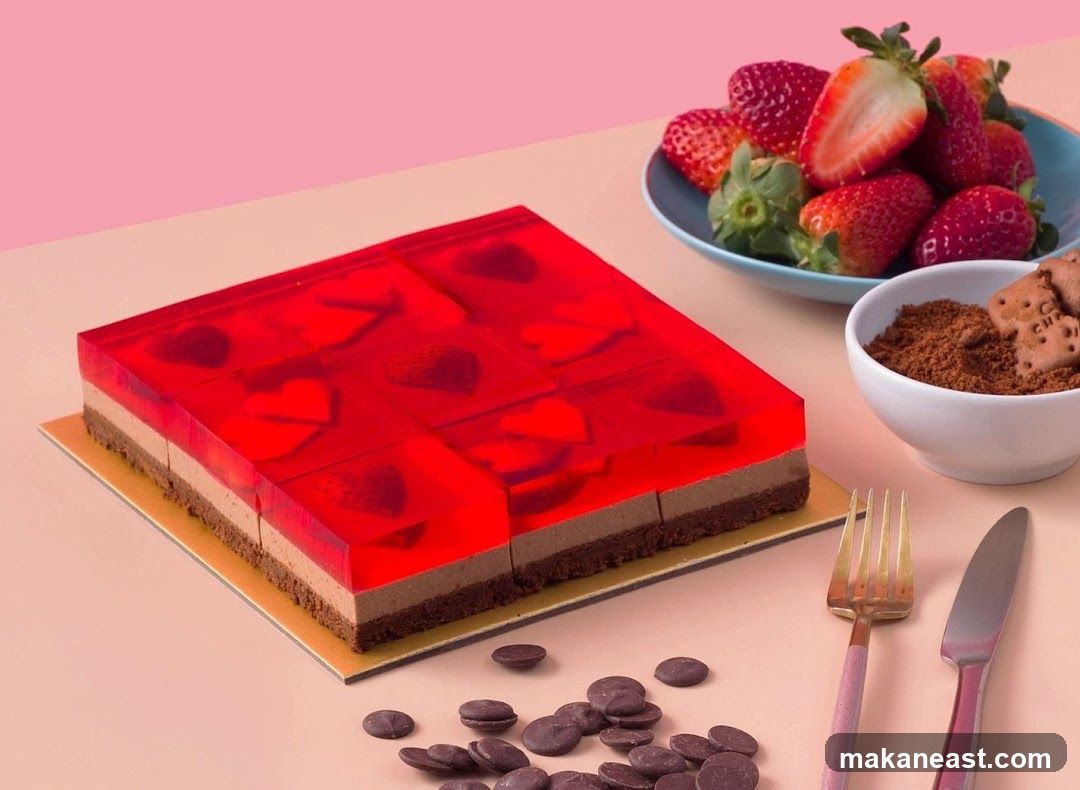 Strawberry Jelly Cake