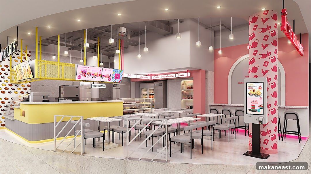 Dessert Shop Interior