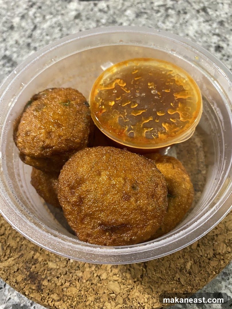 Fish Cakes with Dipping Sauce