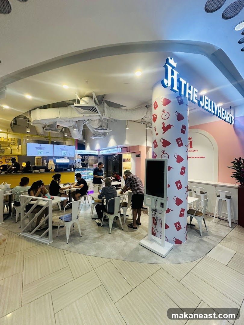 The Jellyhearts Cafe Interior