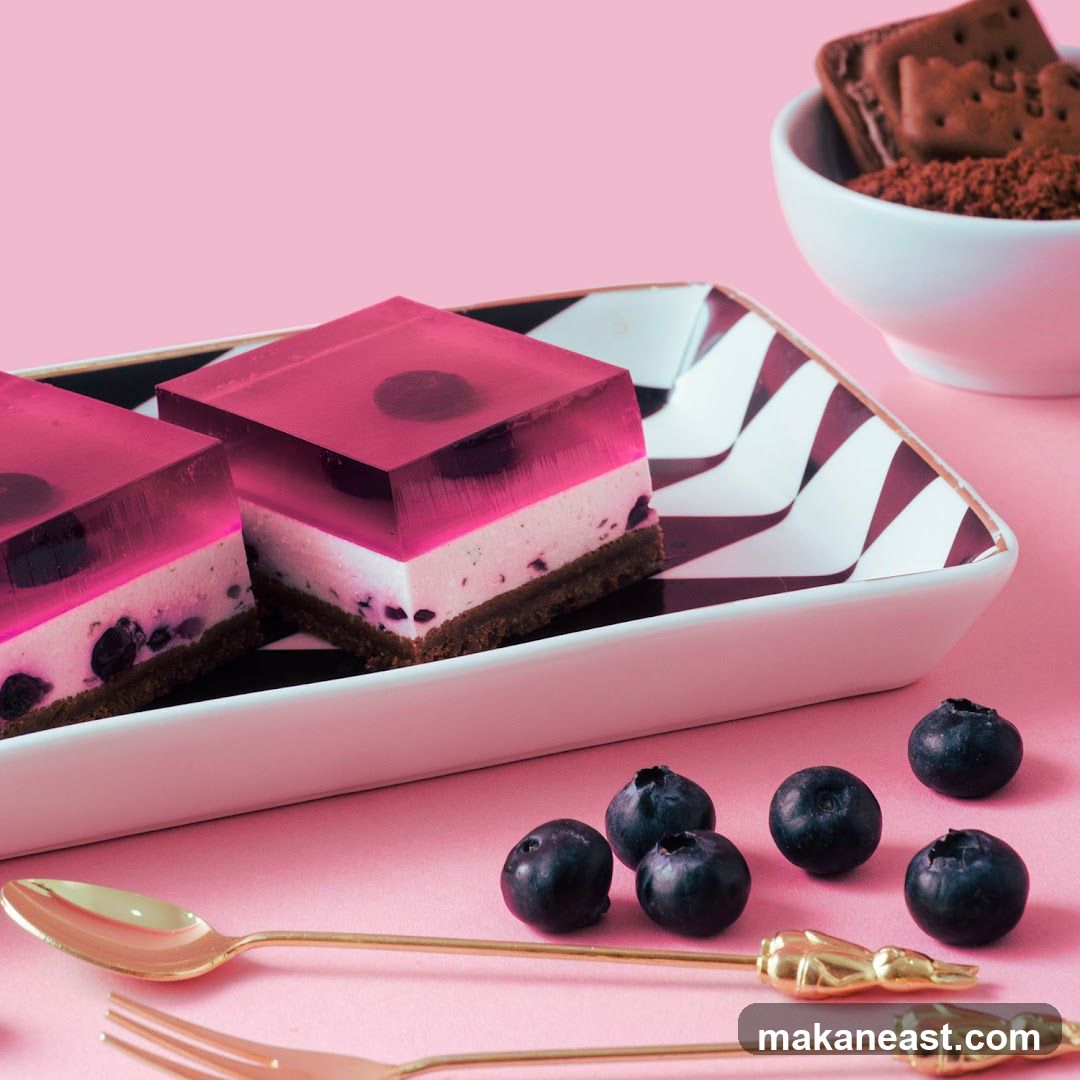 Blueberry Jelly Cakes