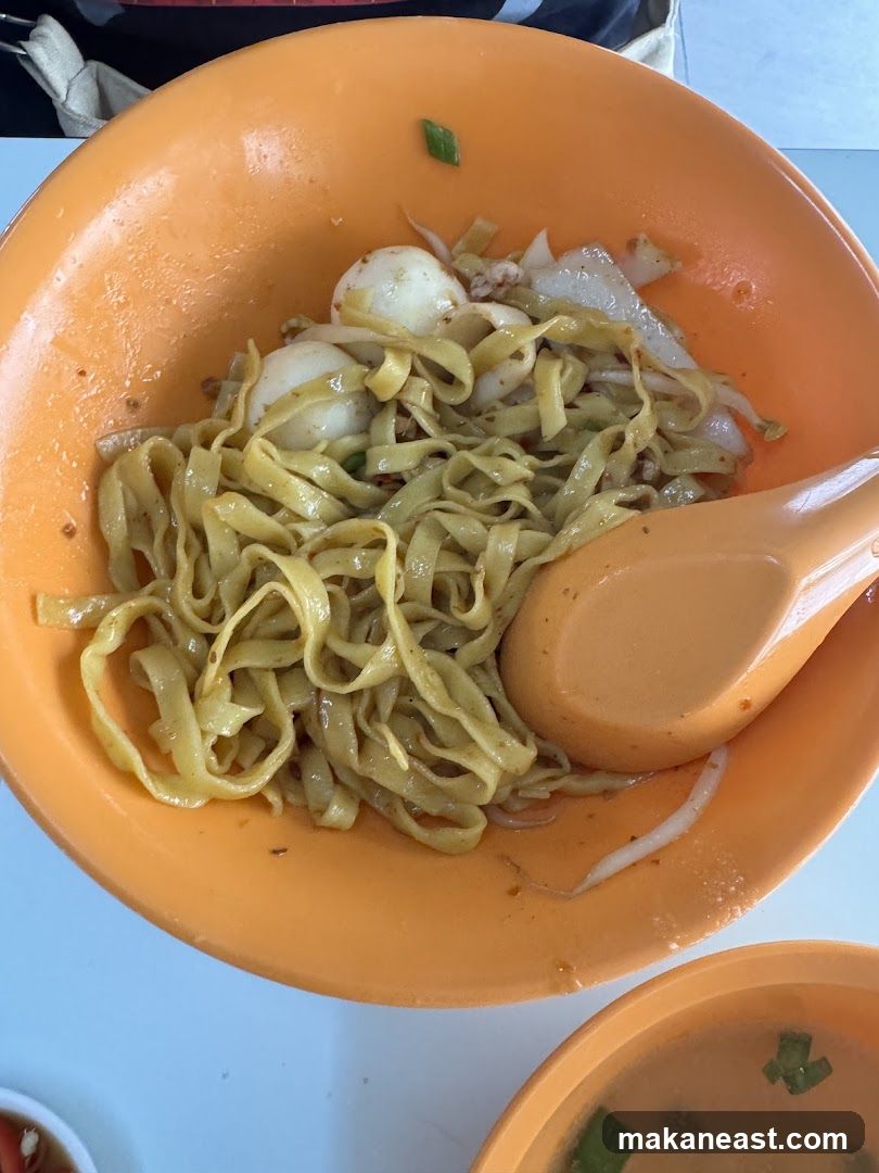 Noodles with Quail Eggs