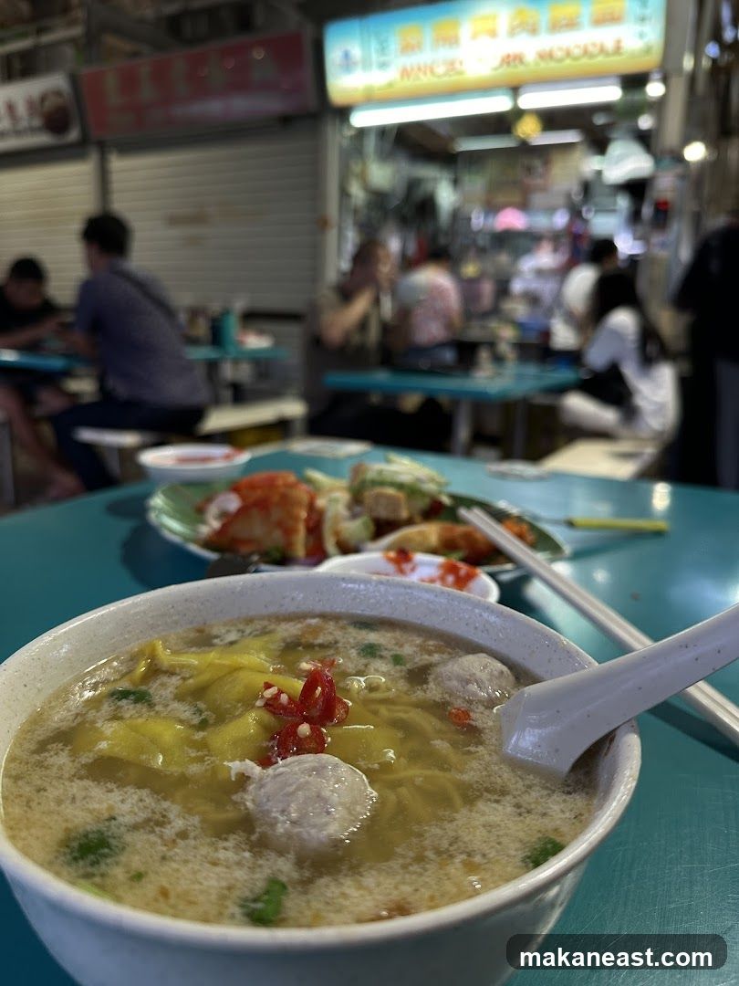 Noodle Soup Dish