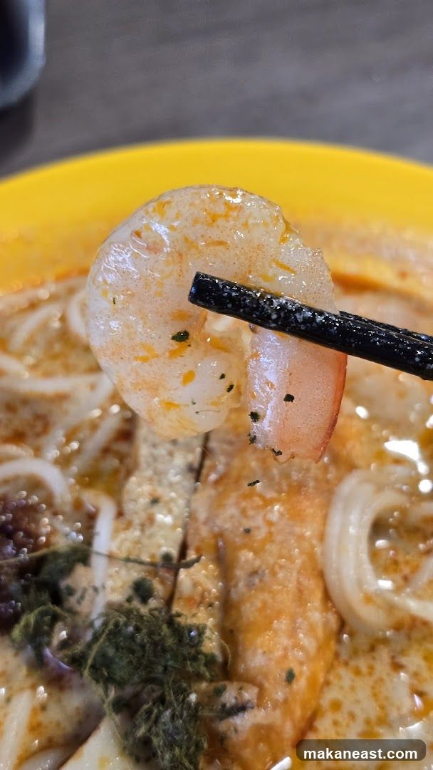 Shrimp in Laksa