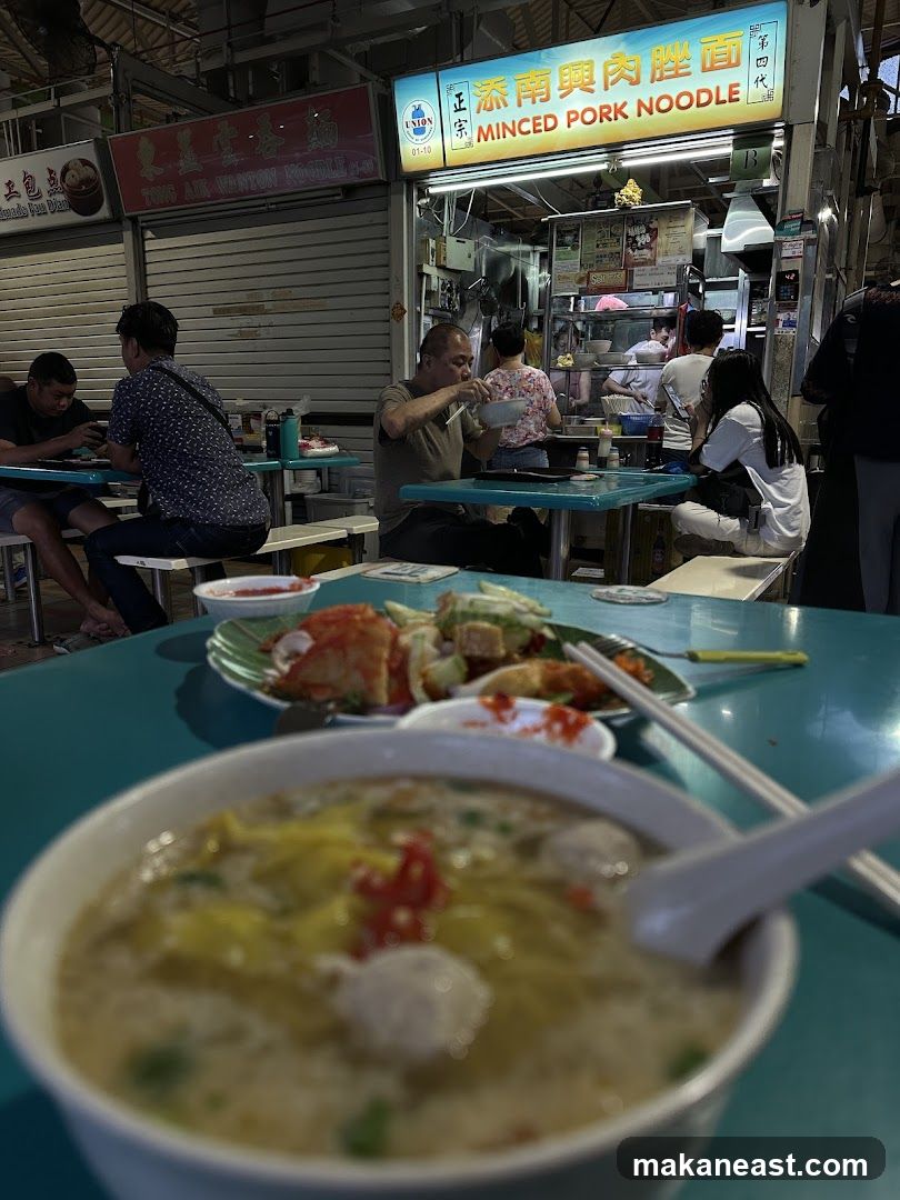 Minced Pork Noodle Stall