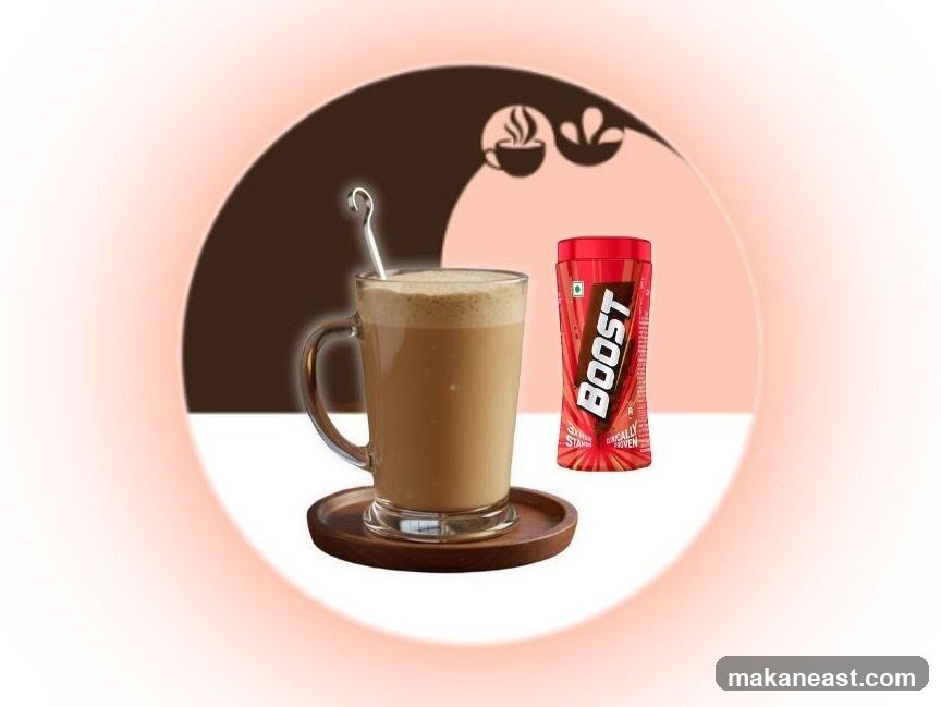 Boost drink and coffee