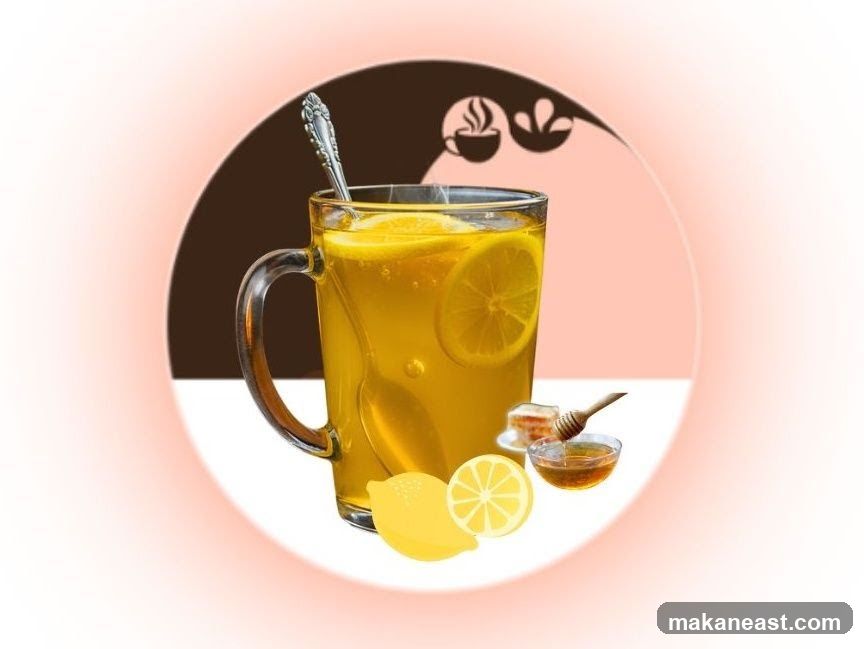 Hot Lemon and Honey Drink