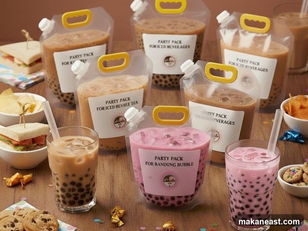 Party Packs of Bubble Tea