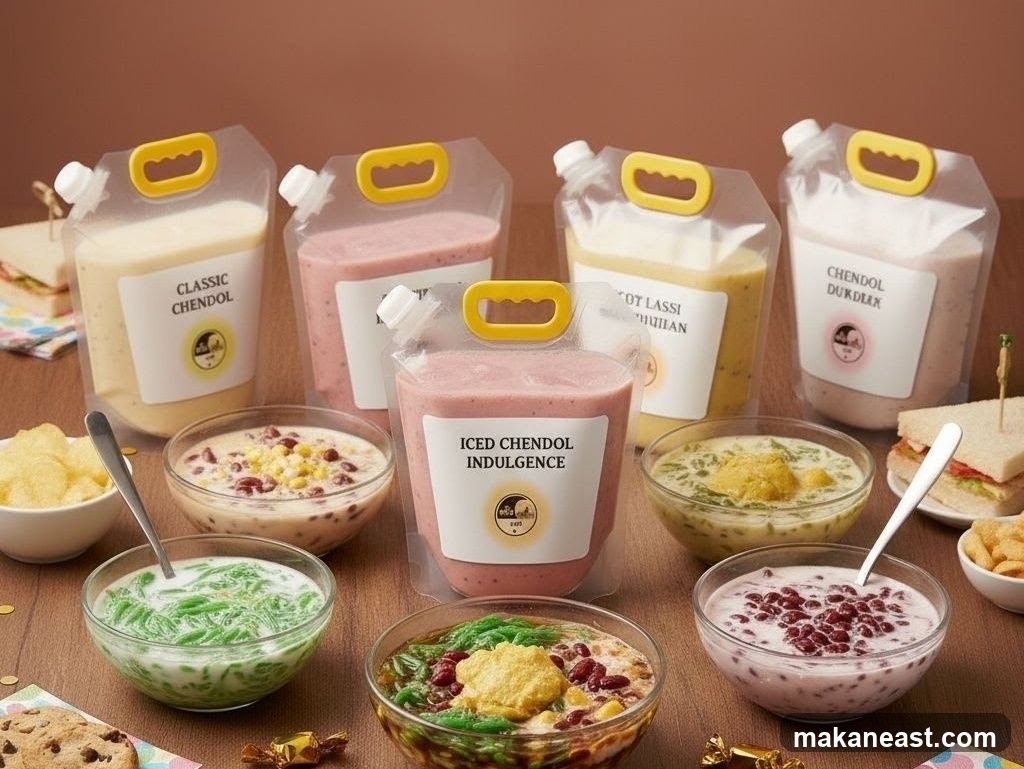 Assortment of Desserts and Drinks