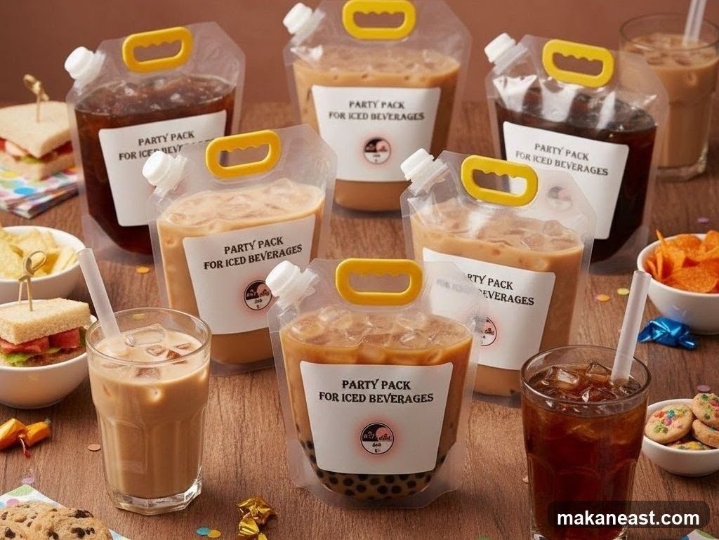 Party Packs of Iced Beverages