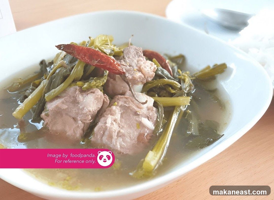 Pork Ribs and Vegetable Soup