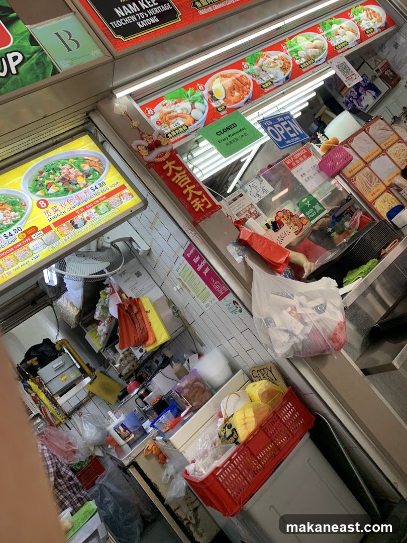 Food Stall Display