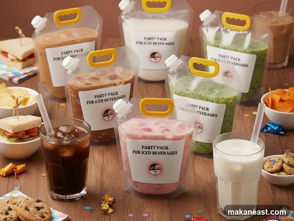 Party Packs for Iced Beverages