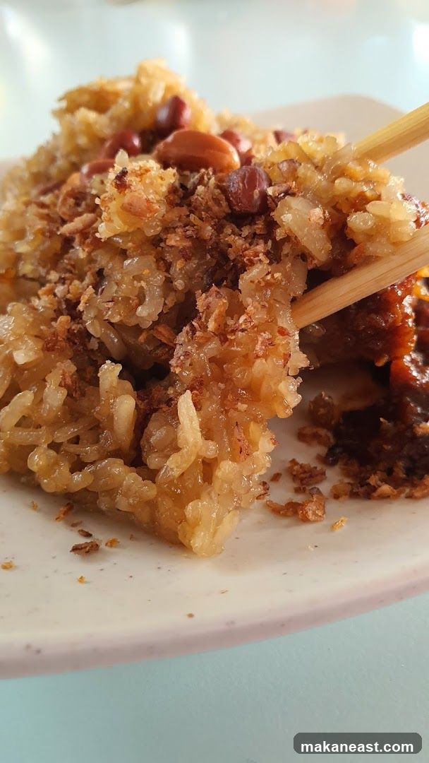 Sticky Rice with Peanuts