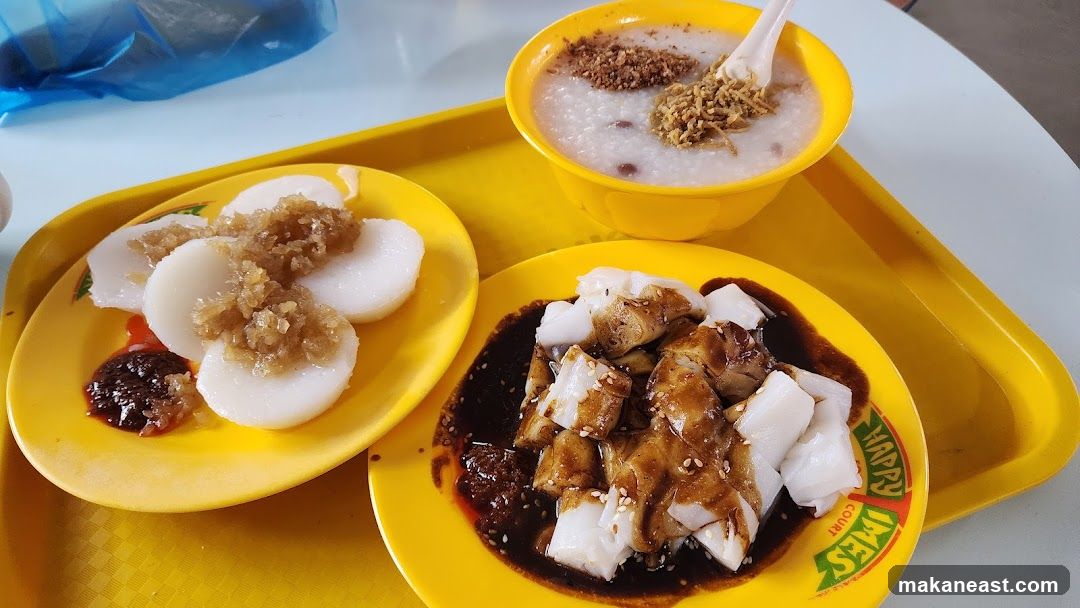 Congee and Rice Noodle Rolls