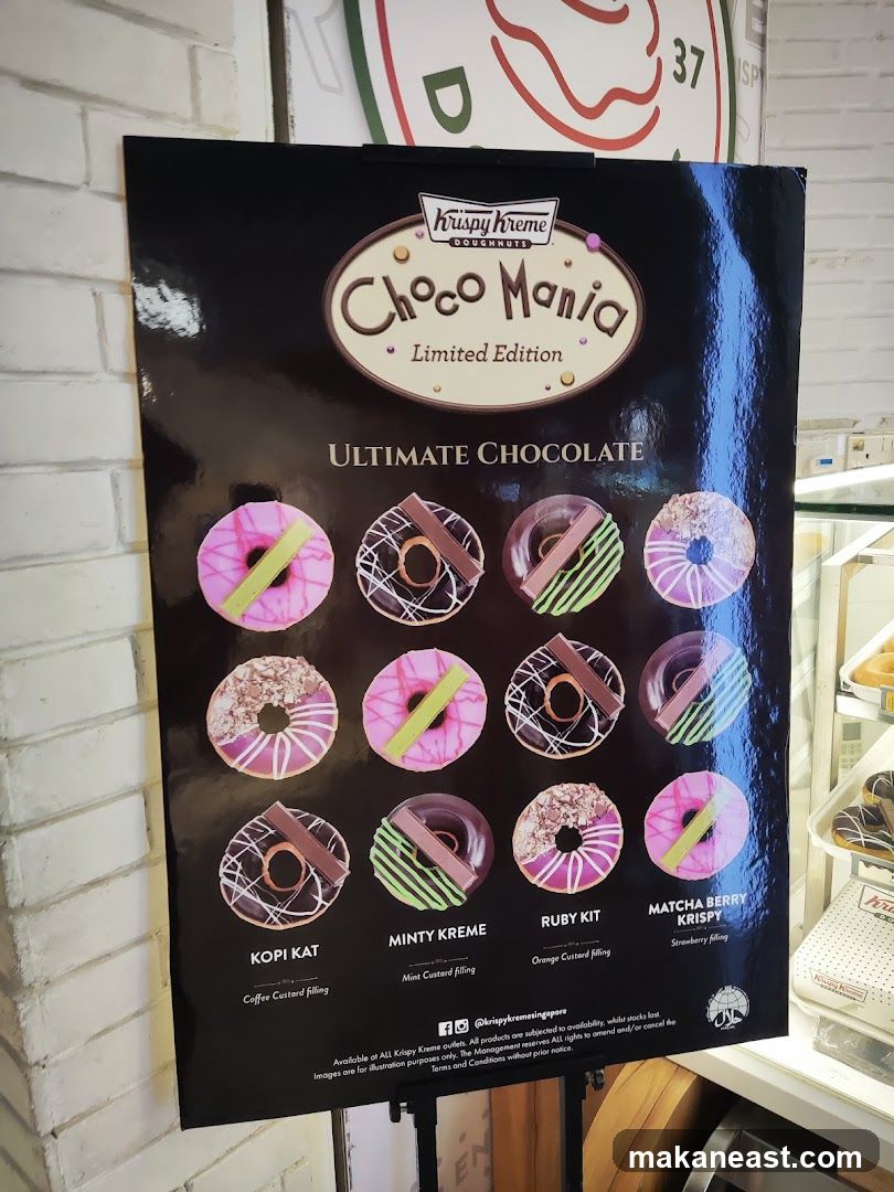 Krispy Kreme Choco Mania Limited Edition