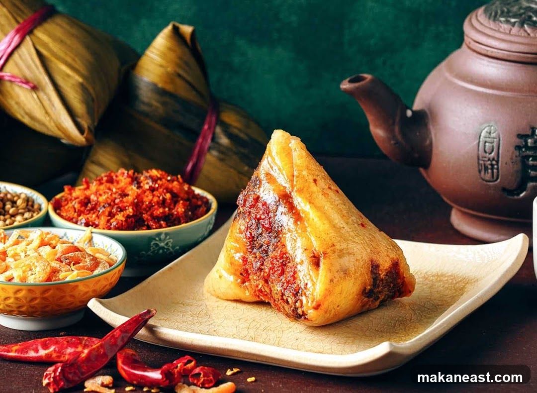 Zongzi with Condiments