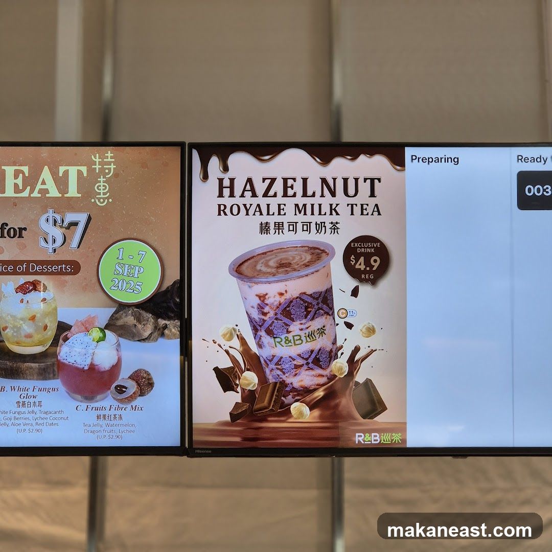 Dessert and Drink Promotion