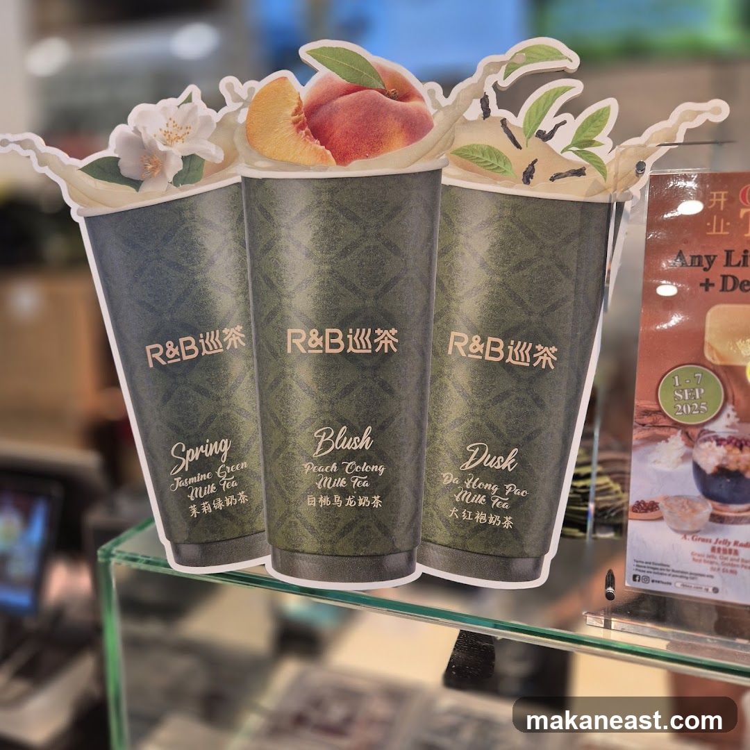 R&B Tea Drink Display