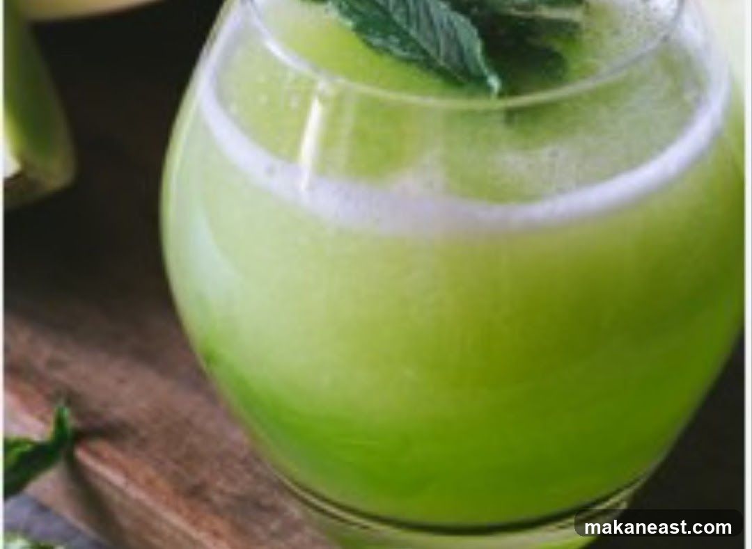 Green Juice with Mint