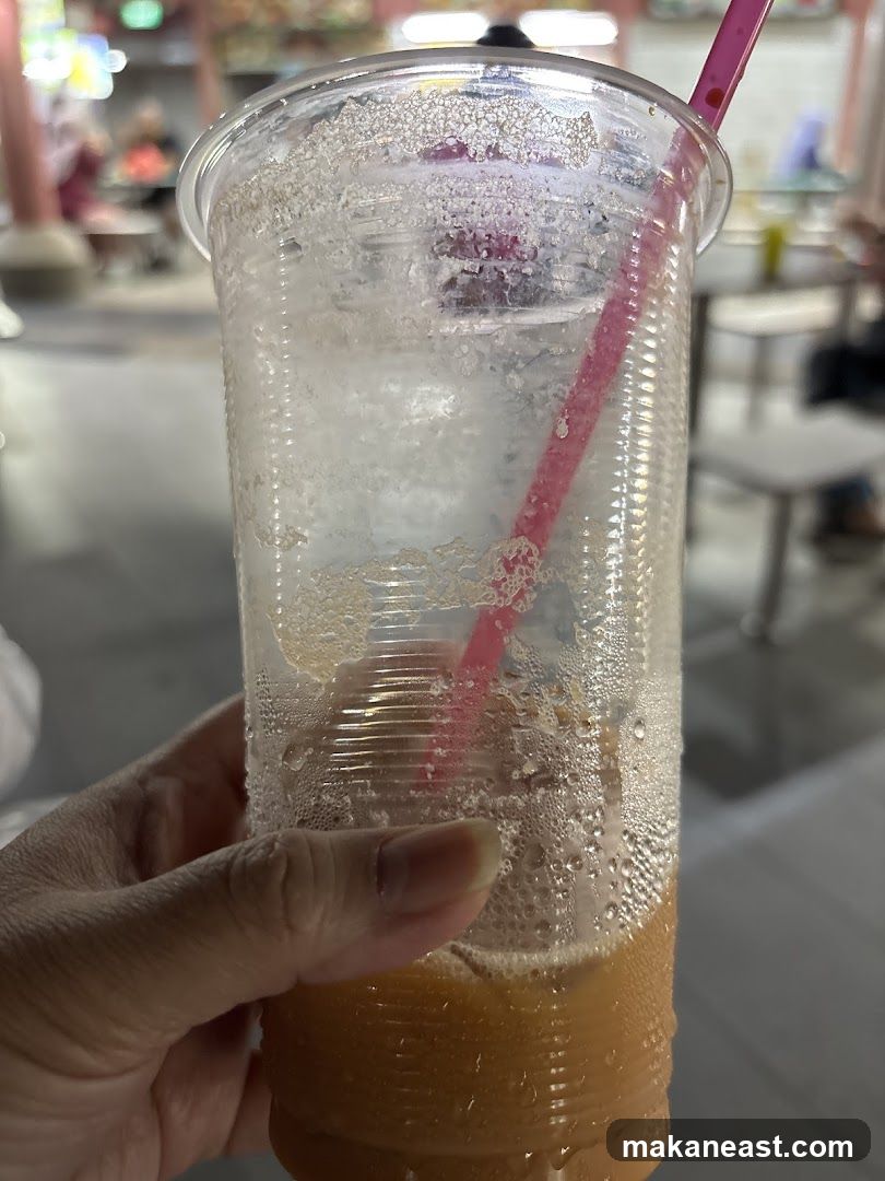 Iced Drink in Plastic Cup