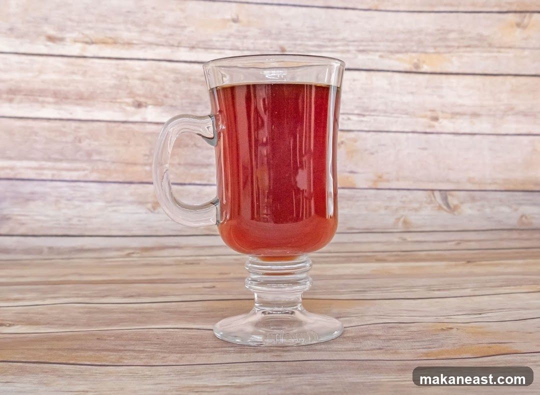 Glass of Red Drink