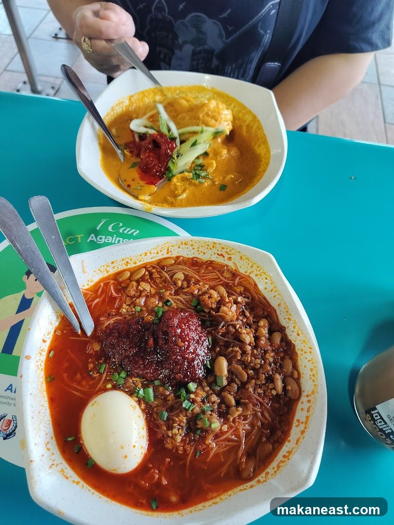 Two Bowls of Noodles