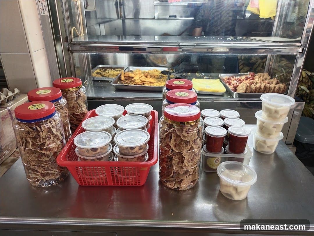 Snack stall display