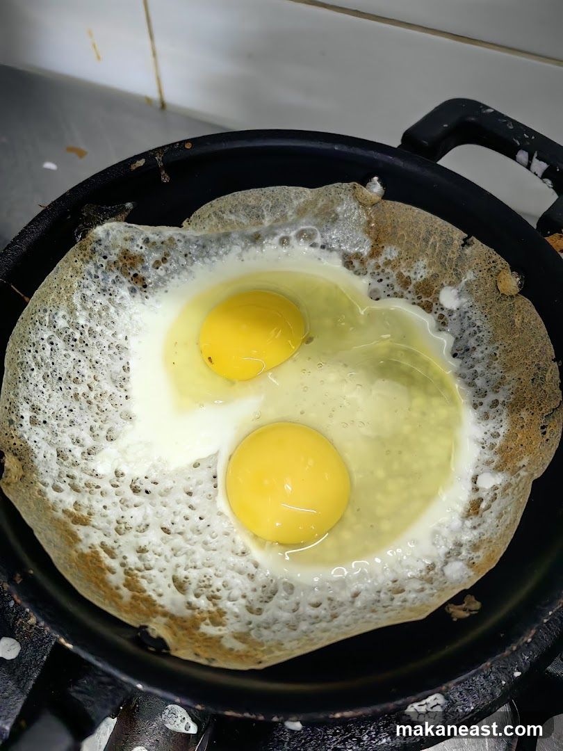 Fried Eggs in a Pan