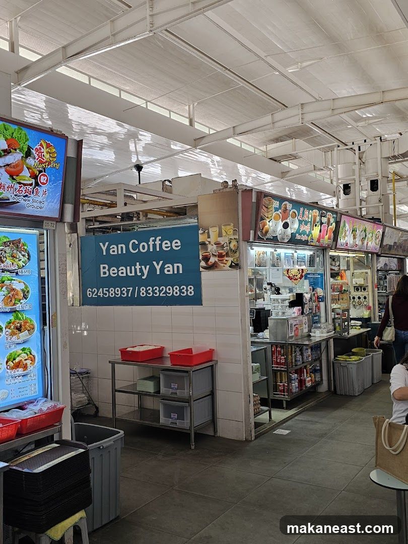 Food Stall with Menu Displays