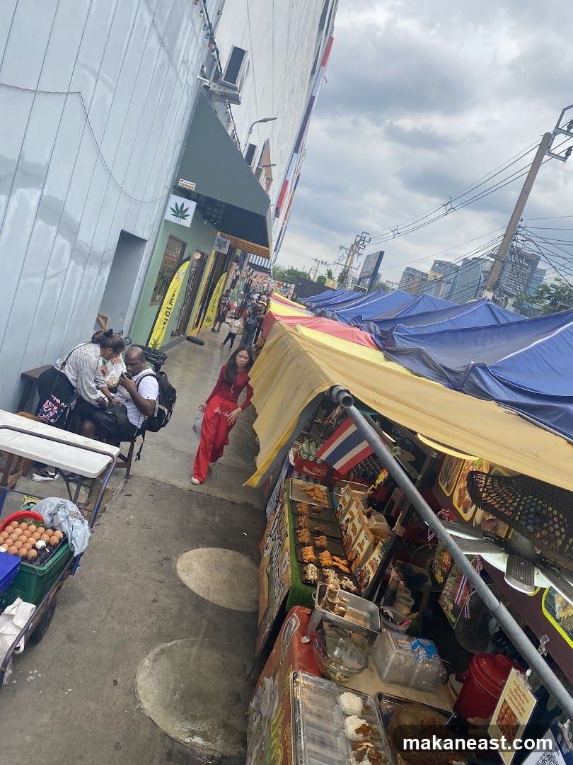 Street Food Stalls and Shops