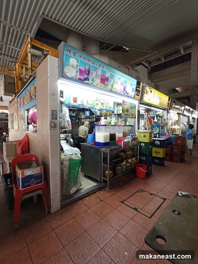 Changi Smoothie & Sugarcane
