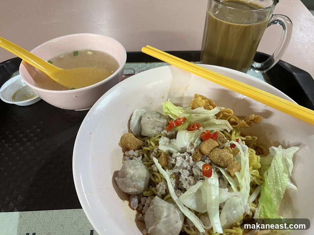Lai Heng Fishball Minced Meat Noodle 来兴鱼圆肉脞面