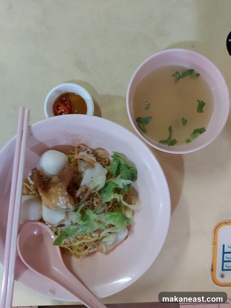 Lai Heng Fishball Minced Meat Noodle 来兴鱼圆肉脞面
