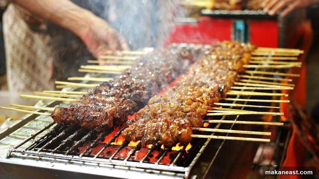 Meat Skewers Grilling