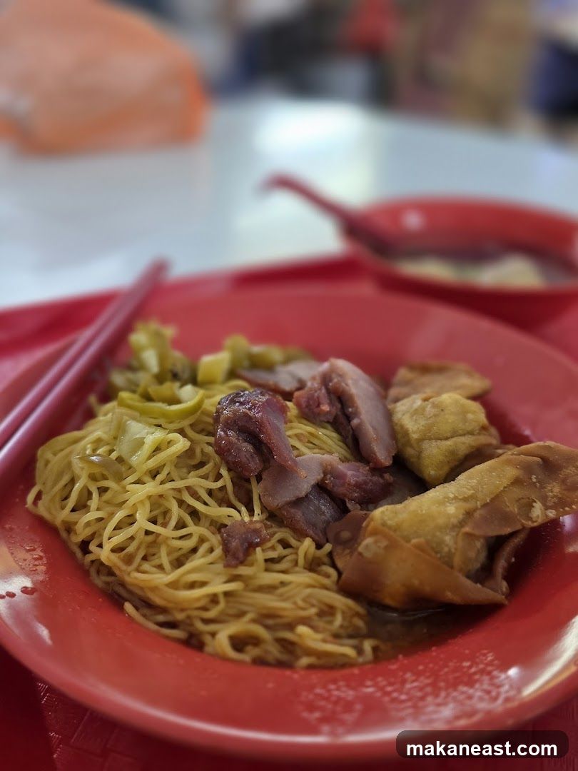 Noodles with Meat and Wontons