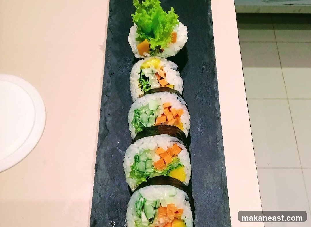 Vegetable Sushi Rolls