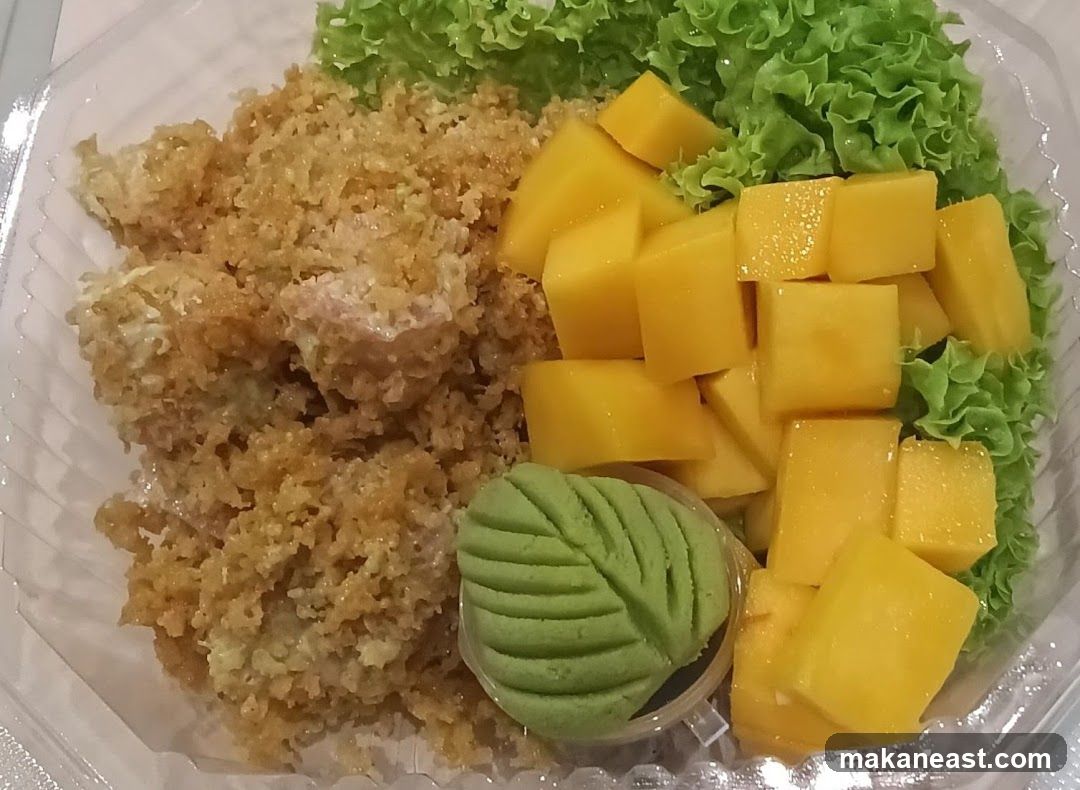 Crispy Fish with Mango and Wasabi