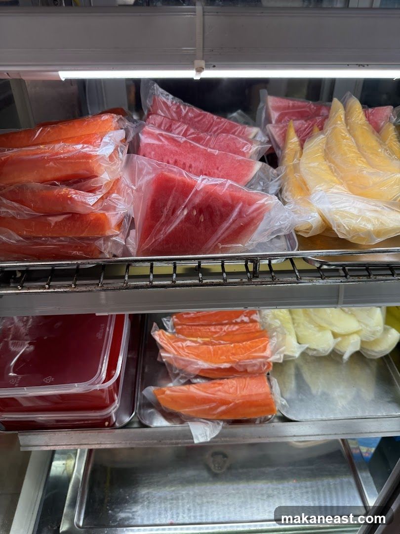 Pre-cut Fruits and Juice