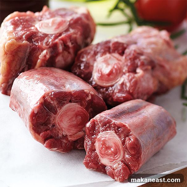 Raw Oxtails