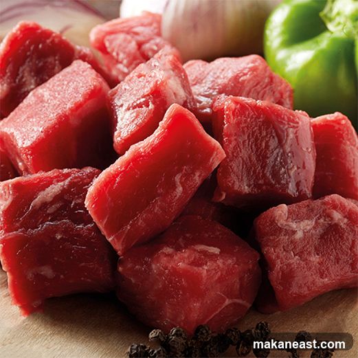 Diced Beef with Vegetables