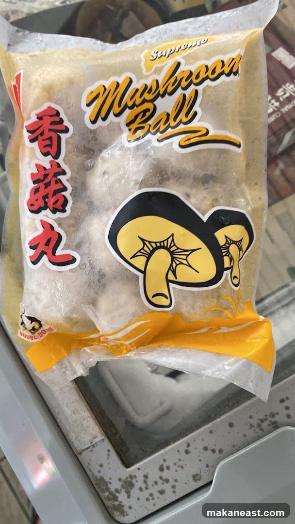 Frozen Mushroom Balls