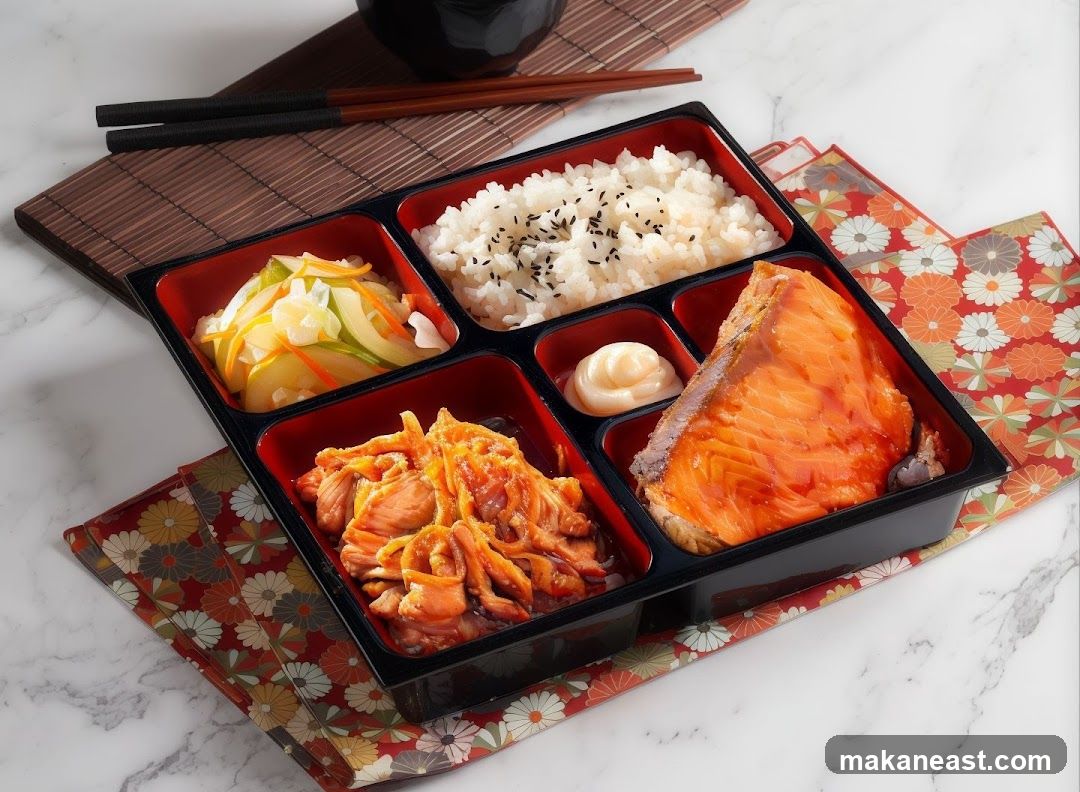 Salmon Bento Box