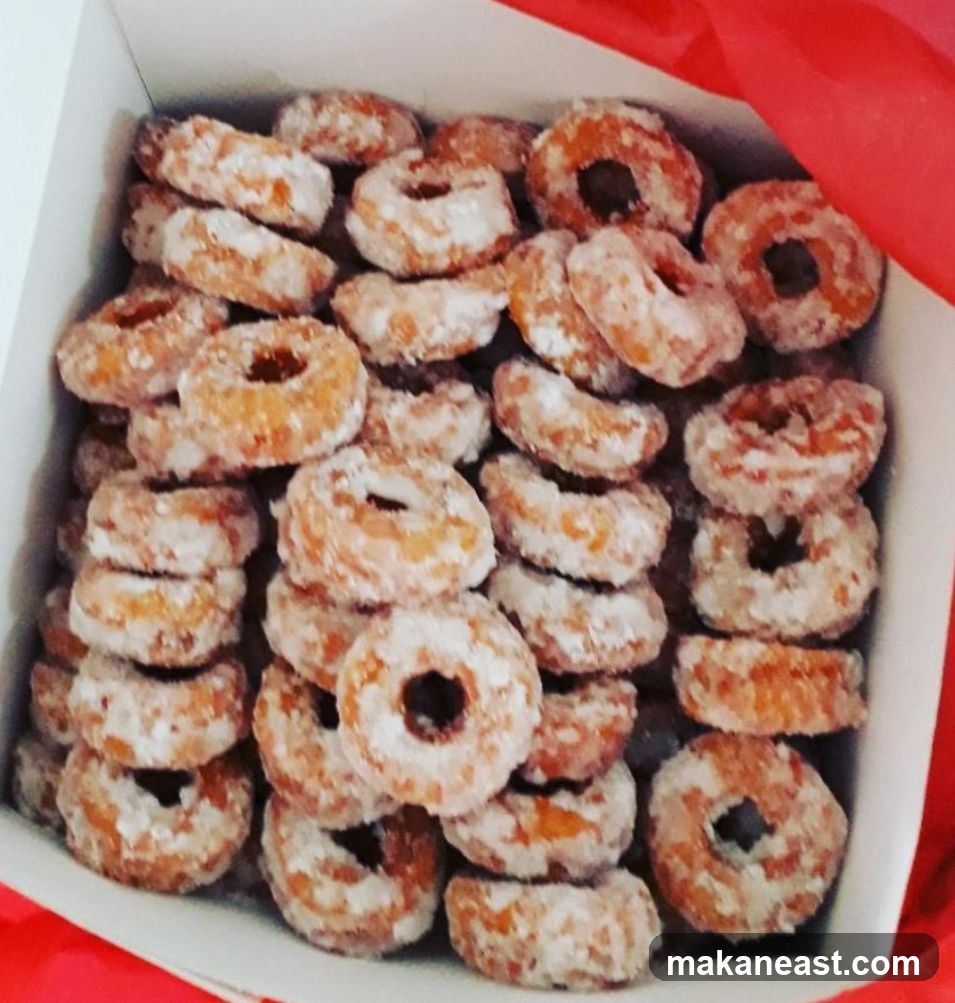 Box of Mini Doughnuts