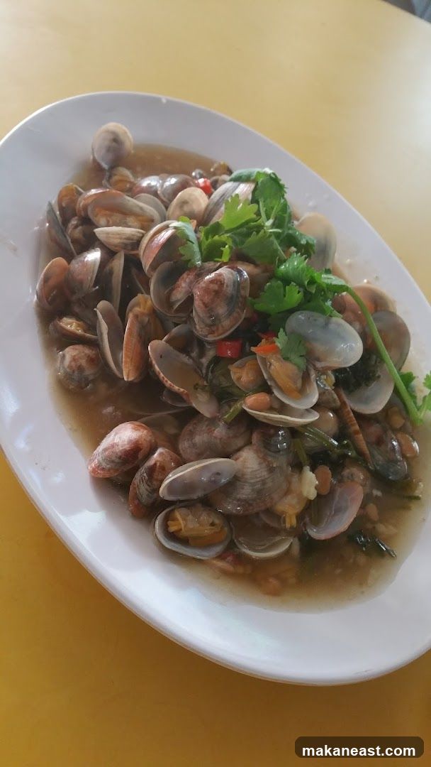 Stir-fried Clams