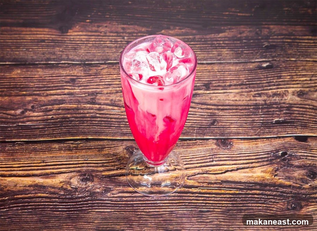 Pink Drink with Ice