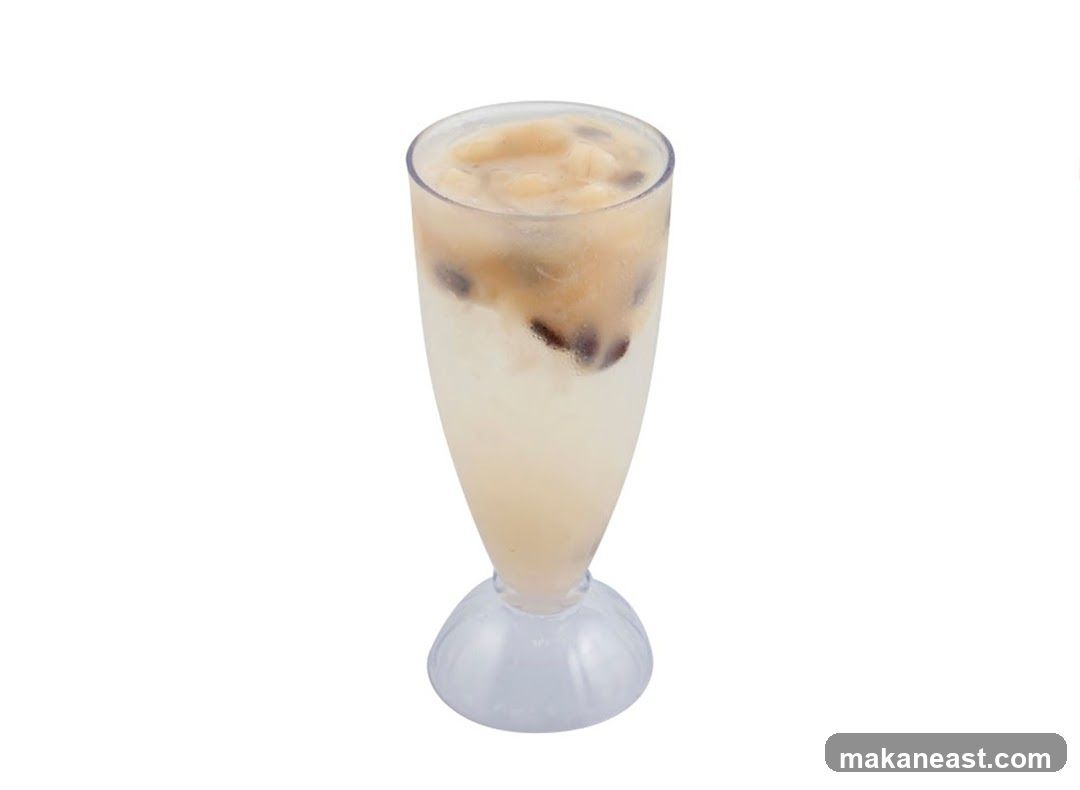 Iced Beverage with Boba